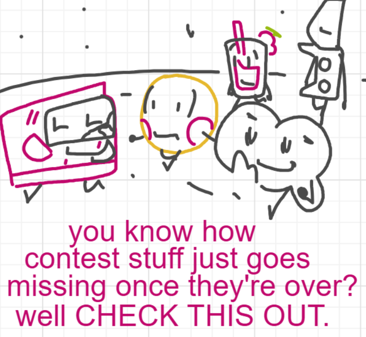 A panel from I've Been Everywhere, Man, episode nine of the Board Boards object show by Furretwalk/WalkingFurret.